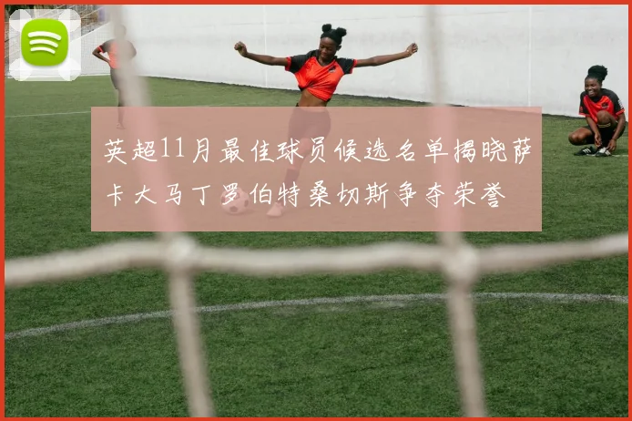 英超11月最佳球员候选名单揭晓萨卡大马丁罗伯特桑切斯争夺荣誉